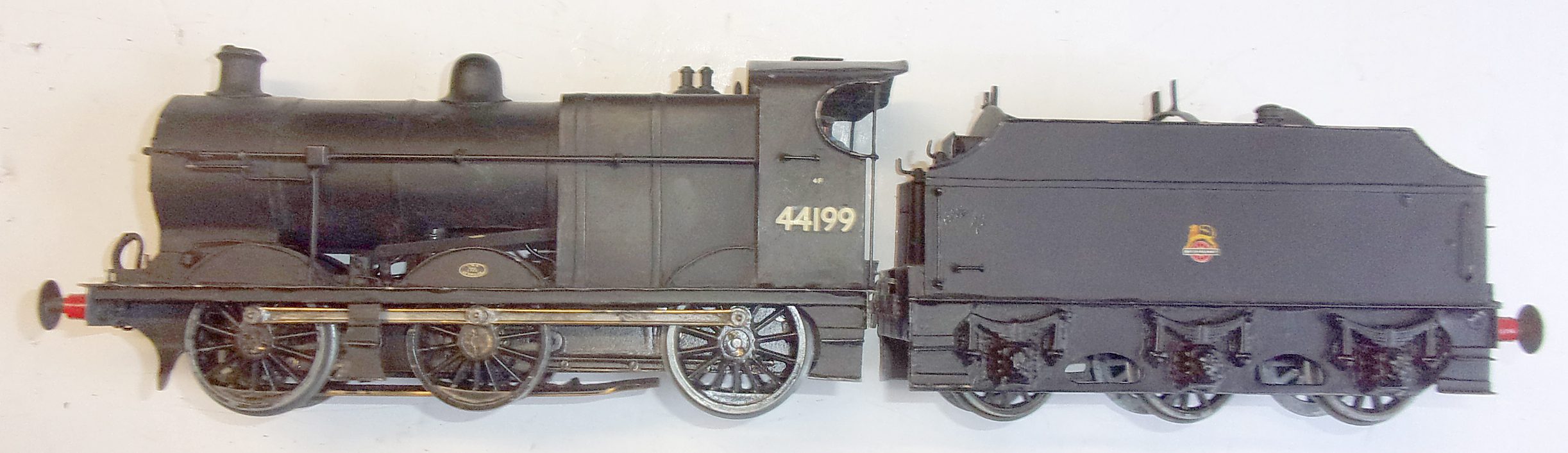 MIDLAND RAILWAY CLASS 4F numbered "44199", original loco built St Rollox Works in 1925. Allocations include Kingmoor, Dumfries, St Rollox. (2 images available to view)