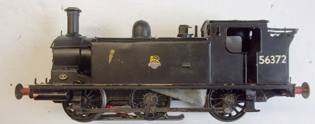 CALEDONIAN RAILWAY CLASS 782 TANK, numbered "56372", original loco built St Rollox Works 1922, allocations include Stranraer, Ayr, Androssen.  ( 2 x image available to view)