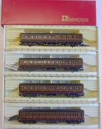 7 x RIVAROSSI OO LMS COACHES, unused, boxed. ( 2 x images to view)
