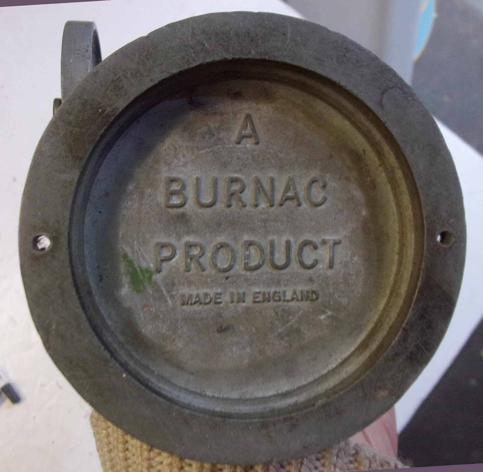 Small model of Vertical Steam Engine, brass & steel, made by Burnac, may need TLC.  9" tall.  ( 3 x images to view)