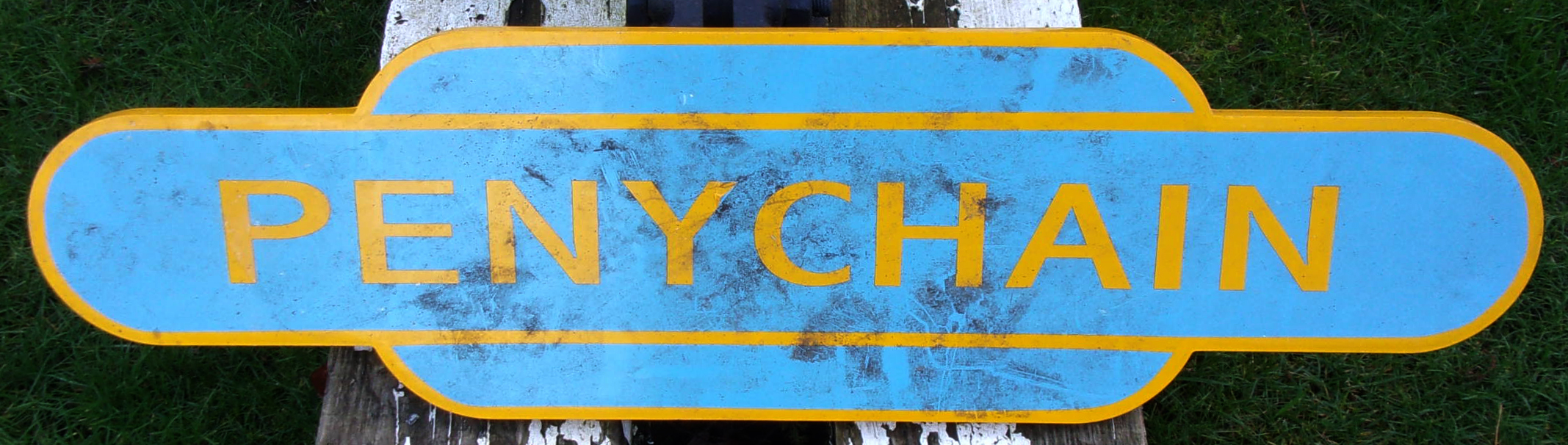 Repro Totem "Penychain" FF, full size in fibre glass, needs a wipe over, v.g.c.