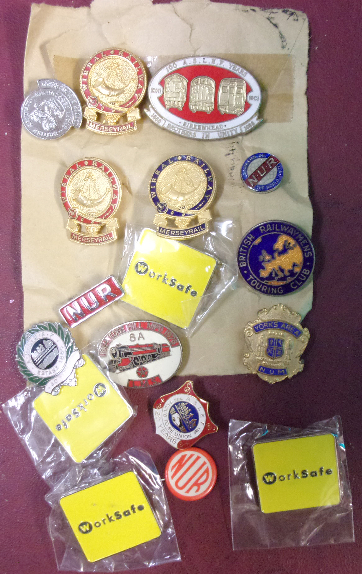 Assorted Enamel Badges