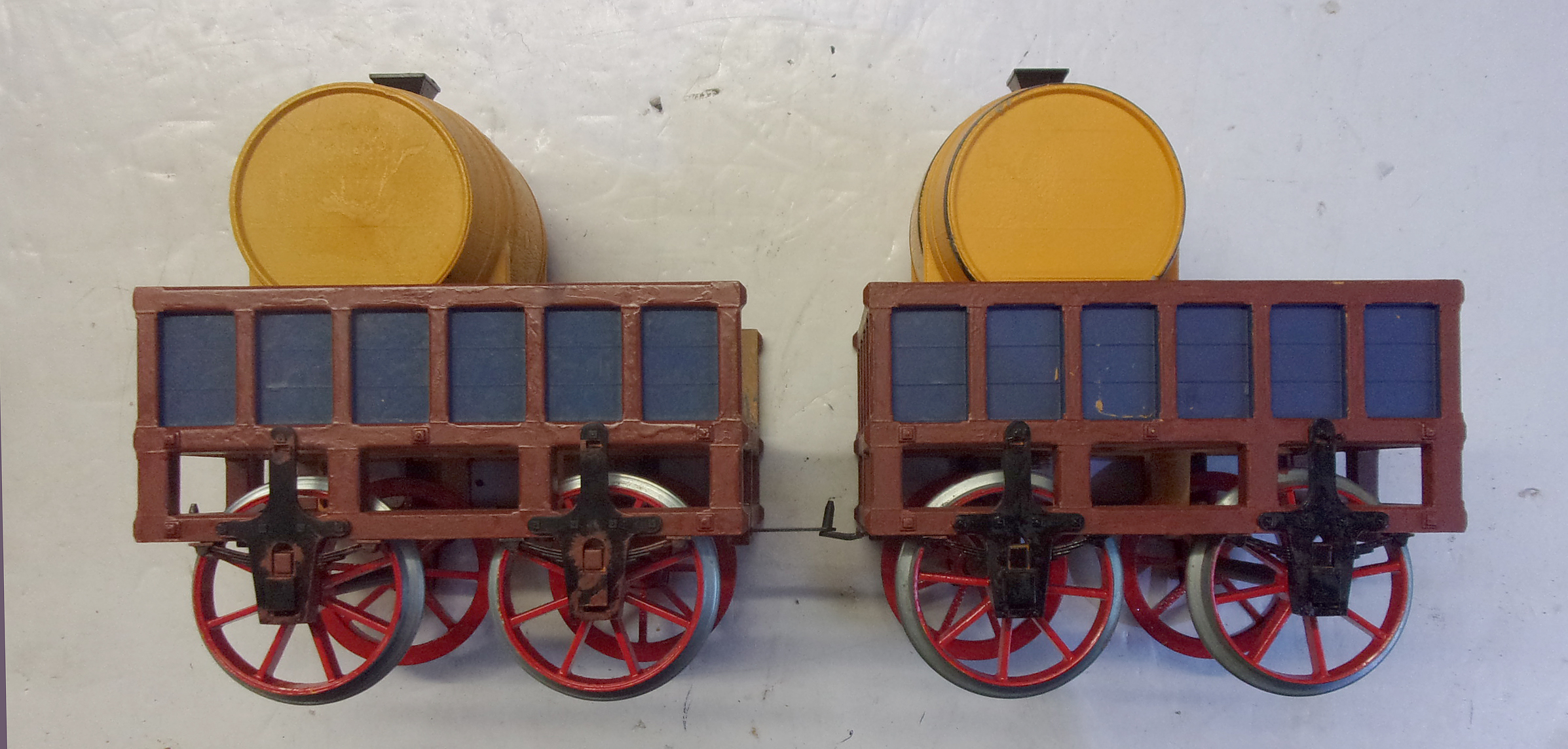 2 x 3" Gauge Hornby Rocket Tenders, perfect condition.