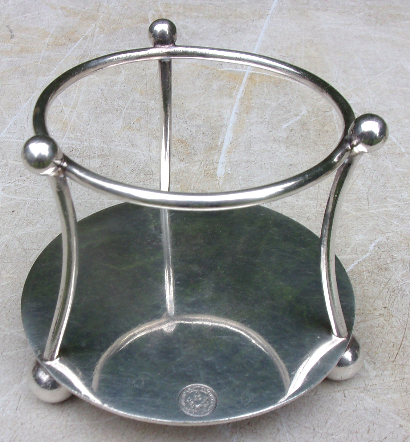 LMS Wine Bottle Holder, engraved to base. Super condition .
