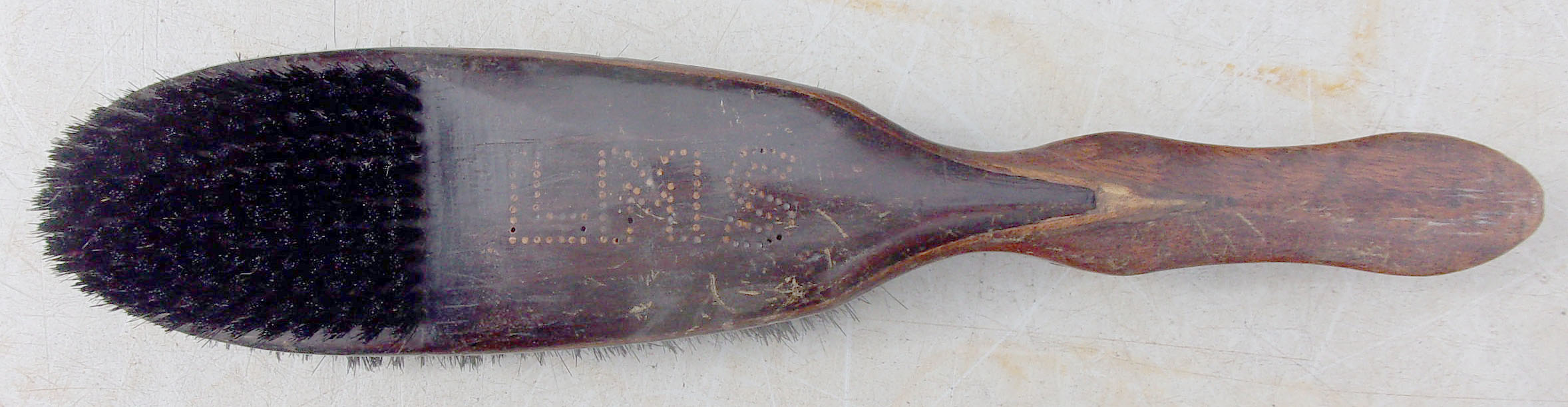 LMS Upholstery Brush for use in coaching stock. V.g.c.